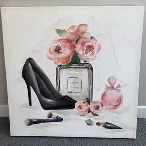Coco Chanel Canvas poster